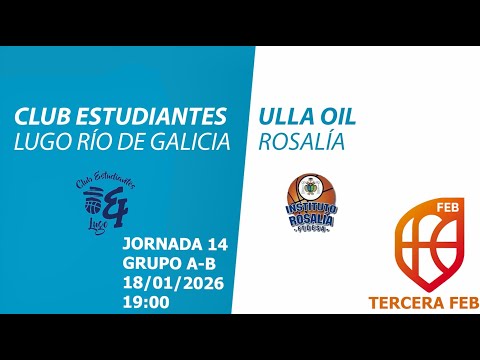 Estudiantes Lugo Río de Galicia contra Ulla Oil Rosalía. Emisión HD.
