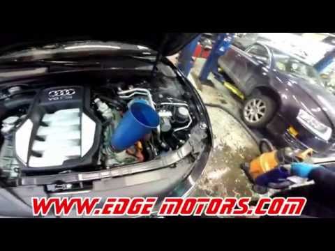 2008-2012 Audi S5 4.2L V8 oil chnage by edge motors