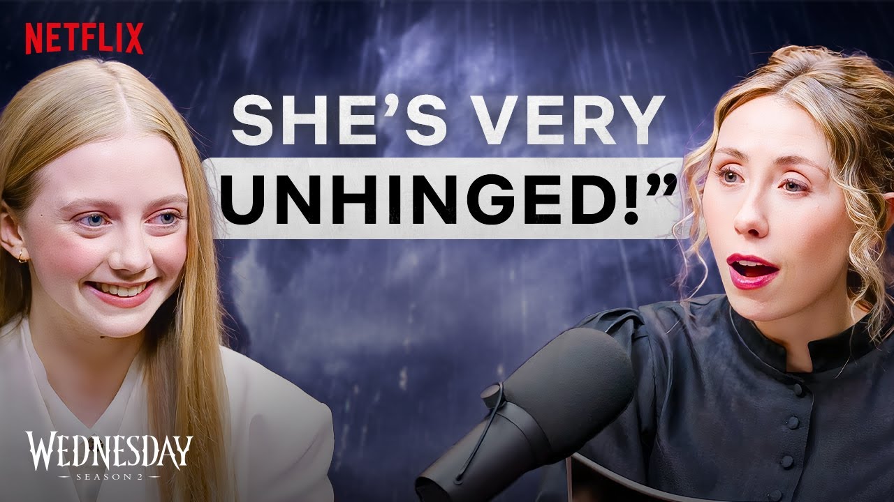 Evie Templeton Had An Instant Connection To Agnes | Wednesday Season 2 Official Woecast