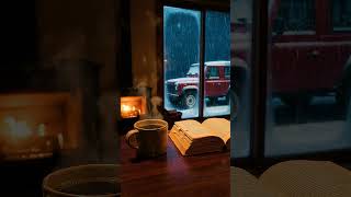 The Ultimate Winter Day with a Fire and Coffee