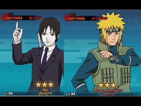 Sai Suit with minato jonin best Team combo Wind main