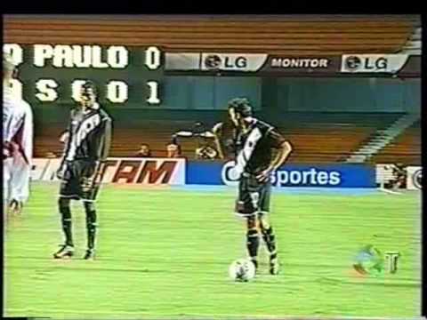 Campeonato Brasileiro 2002 - São Paulo 5x3 Vasco - Gols do Vasco