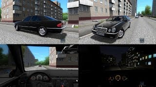 preview picture of video 'City Car Driving - Mercedes E420 Mod fix'