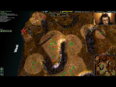 Zero-K 1v1 against Anir on Bandit Plains