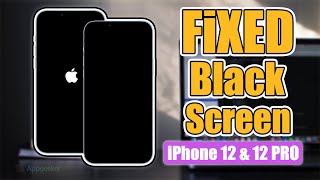 iPhone 12 Black Screen | Screen Black But Still Working | Screen Won