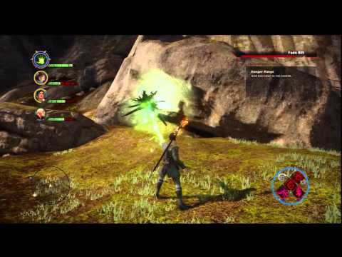 17 Dragon Age Inquisition Nightmare Walkthrough HD PS3 (Red Lyrium Cave)