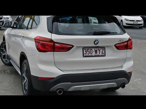 2016 BMW X1 F48 sDrive20i Steptronic White 8 Speed Sports Automatic Wagon