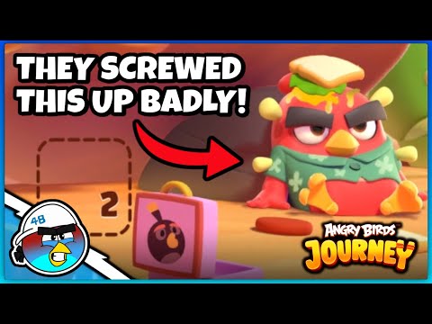 Angry Birds Journey Seasons Update Gameplay / Road Trip 🛣️ (+ RANT! 😡)