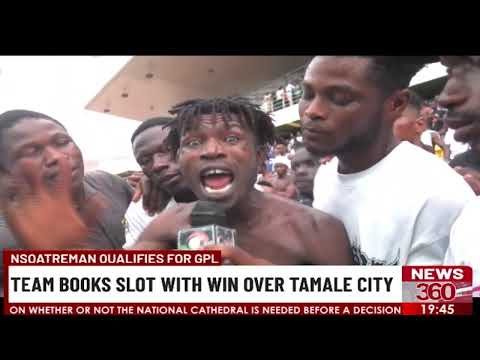Nsoatreman qualifies for GPL with win over Tamale City
