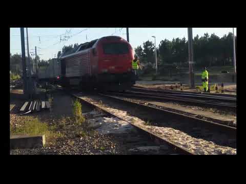 Comboio de contentores no Louriçal - 03dec19