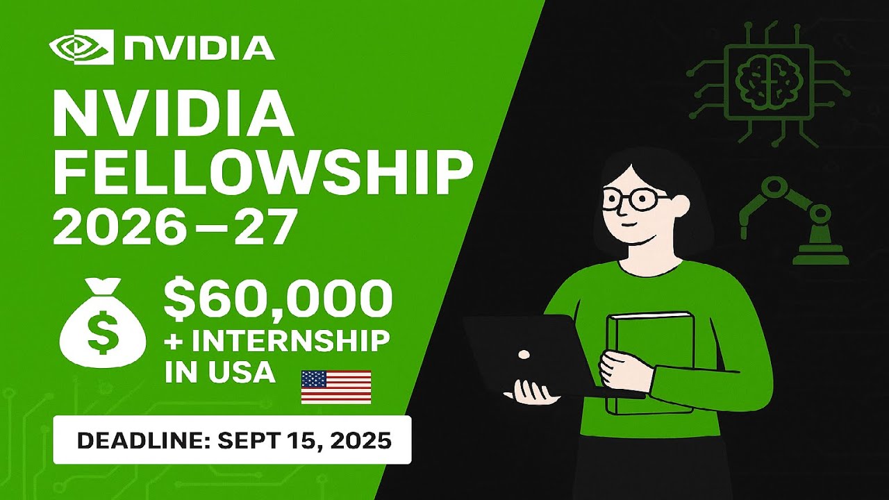 Fully Funded PhD Fellowship in USA by NVIDIA