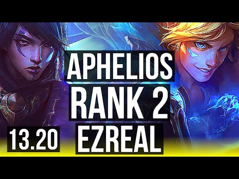 APHELIOS & Neeko vs EZ & Milio (ADC) | Rank 2, Rank 1 Aphelios, Legendary | JP Challenger | 13.20