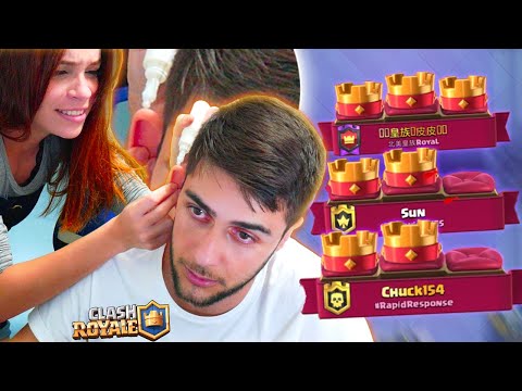 COLEI AS ORELHAS COM SUPER BONDER!!! CLASH ROYALE