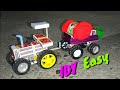 How To Make Mini Tractor And Trolley At Home Matchbox Tractor And Trolley Diy Matchbox Projects