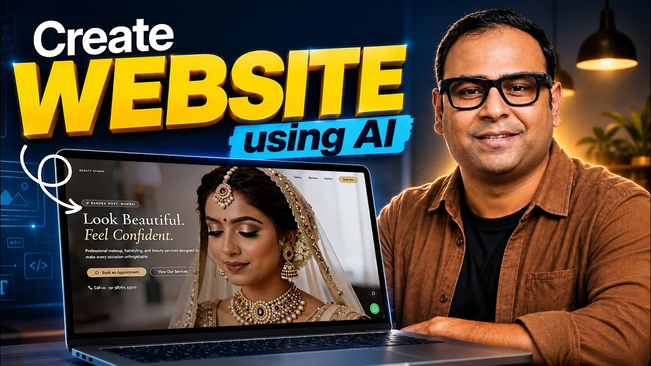 Create AI website for Small Businesses in 10 mints - Umar Tazkeer