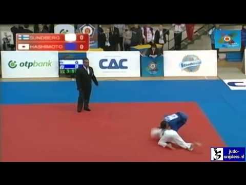 Jaana Sundberg (FIN) - Yuki Hashimoto (JPN) [-52kg] final