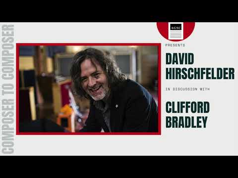 David Hirschfelder in conversation with Clifford Bradley