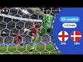 Voetbalgevecht op Wembley, prachtgoal Damsgaard ?? | Samenvatting Engeland - Denemarken | EK 2021