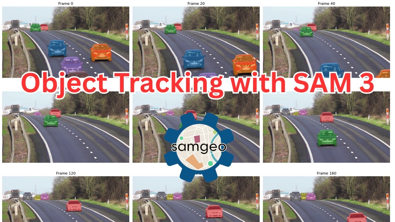 Video Segmentation & Object Tracking with Meta's SAM 3