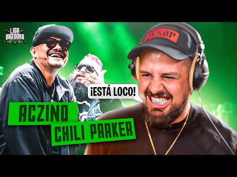 ES UN CLARO 2-1| REACCIÓN a ACZINO vs CHILI PARKER | #LIGABAZOOKA INTERNACIONAL 2025