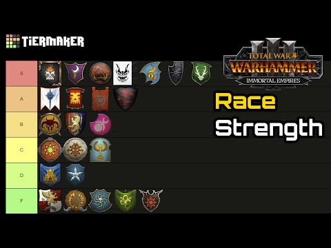 Patch 4.0: Race Strength Tier List - Total War: Warhammer 3 Immortal Empires