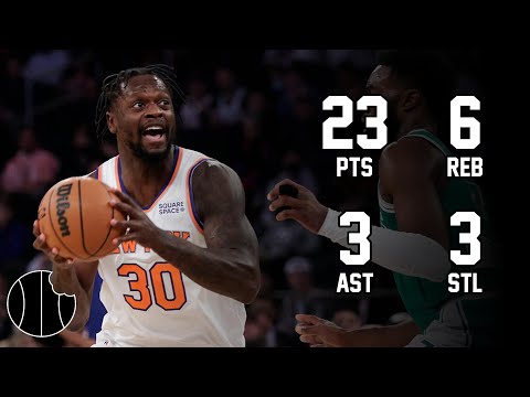 Julius Randle Highlights | Knicks vs. Trail Blazers | 25th Nov 2022