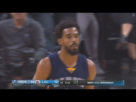 Mike Conley Full Highlights 30 Points Grizzlies @ Clippers 11/16/2016