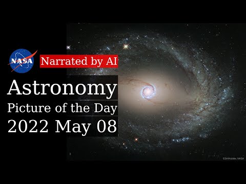 APOD: 2022-05-08 - Spiral Galaxy NGC 1512: The Inner Rings (Narrated by Brian)