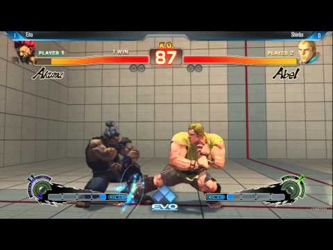 Eita (Akuma) vs Shinba (Abel) - Evo 2014 USF4