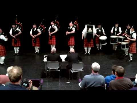 Essex Caledonian Pipe Band. Grade 4 mini band competition