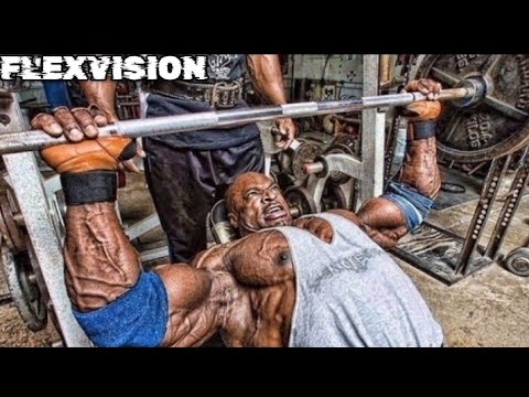 EPIC CHEST DAY WITH RONNIE COLEMAN - HEAVY CHEST WORKOUT - CHEST DAY MOTIVATION