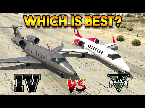 GTA 4 PLANE VS GTA 5 PLANE : WHICH IS BEST?