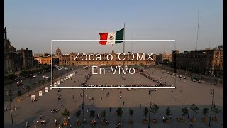 En vivo Panorámica del Zócalo de la Ciudad de México