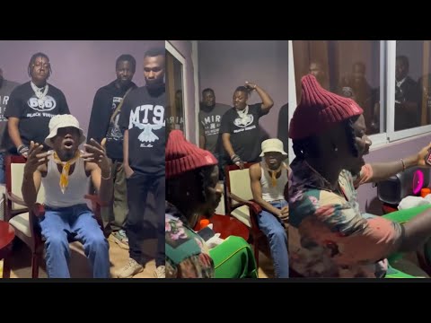 Stonebwoy & Camidoh dropped some wičkēd freestyle 🔥 at their first time link up