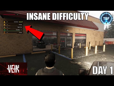 VEIN day 1 Survival on INSANE difficulty was worse than I thought!