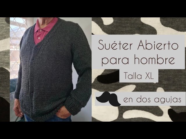 Vídeo relacionado con GURUNVANI Suéter de retazos para hombre, con bloques de color, suéter de punto trenzado de gran tamaño, Naranja, XXL