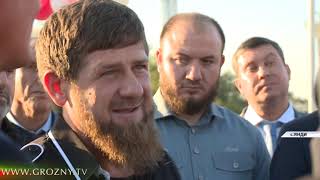 В Чечне состоялось открытие нового моста на шестом километре автодороги Шалажи - Янди 