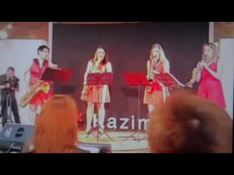 TEDex conference in Krakow, Poland - Saksofonarium Sax Quartet, "American Feeling" (Ilio Volante)