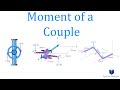 Couple Moments | Mechanics Statics | (Learn to solve any question)
