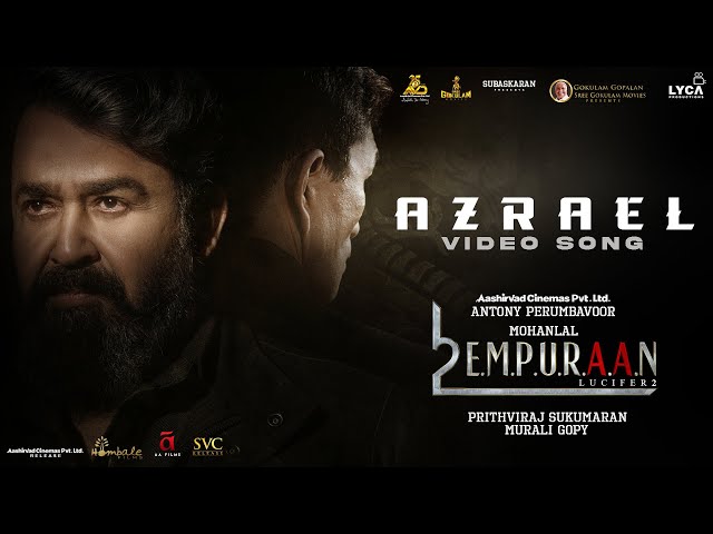 Azrael Lyrics English Translation - L2 Empuraan | Usha Uthup ...