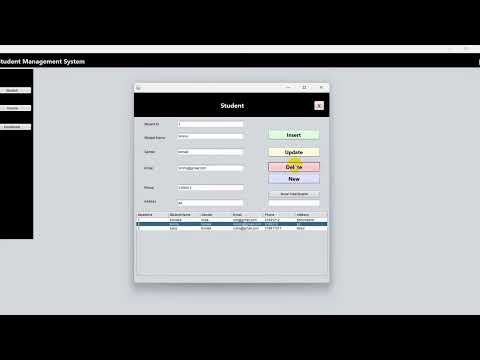 Java Swing Student Information System With Source Code