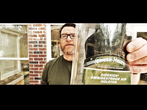 Uncle Mikes Holster for Open Carry!!!  Just Don't Do It \u0026 Here Is Why