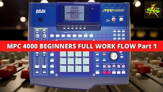Video thumbnail for AKAI MPC 4000 Instructional Video Part 1 by SampleKings