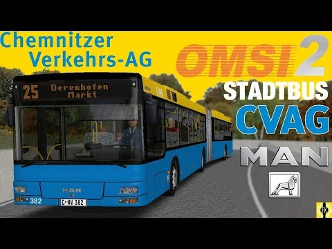 OMSI 2 [60 FPS] - CHEMNITZER MAN-STADTBUS in Ahlheim - Let's Play Omsi 2 [#404]