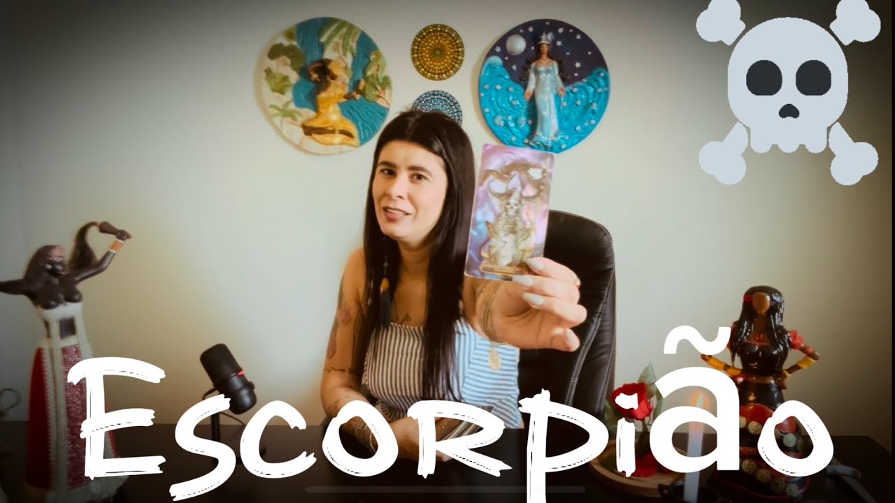 ESCORPIÃO 🕯️💀 Teu guardião te encaminhado para uma nova vida • Viagem ♥️ “Escorre aos litros o amor”