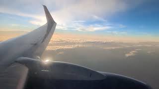 Southwest airlines flight 3787 737-800 descending. #n8647a seat 11A