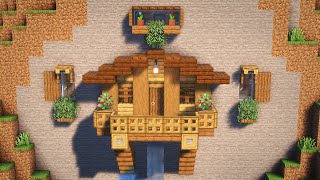 Minecraft: How to Build a Simple Mountain House