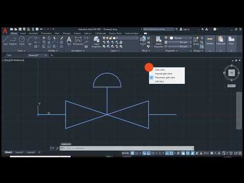 Autocad 2D create a block with visibility parameter...