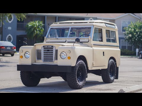 1975 Land Rover Series IIIA 88 Walk-around Video