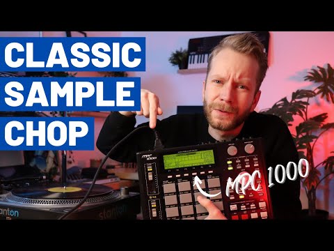 CRAZY VINYL SAMPLE CHOP!! // Flipping Samples on the MPC 1000 🔥